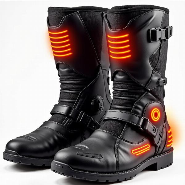 Bottes moto hiver chauffantes