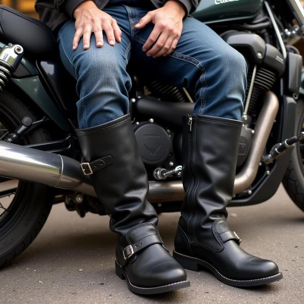 Bottes moto homme confortables