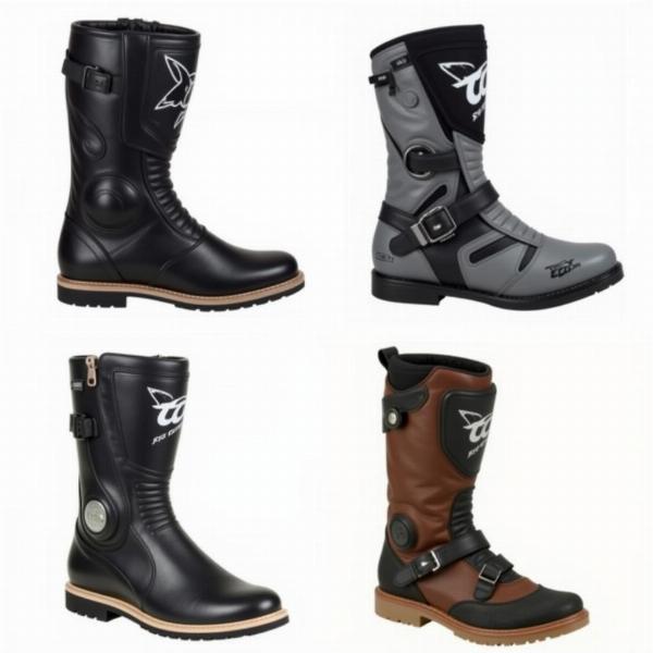 Types de bottes moto TCX homme