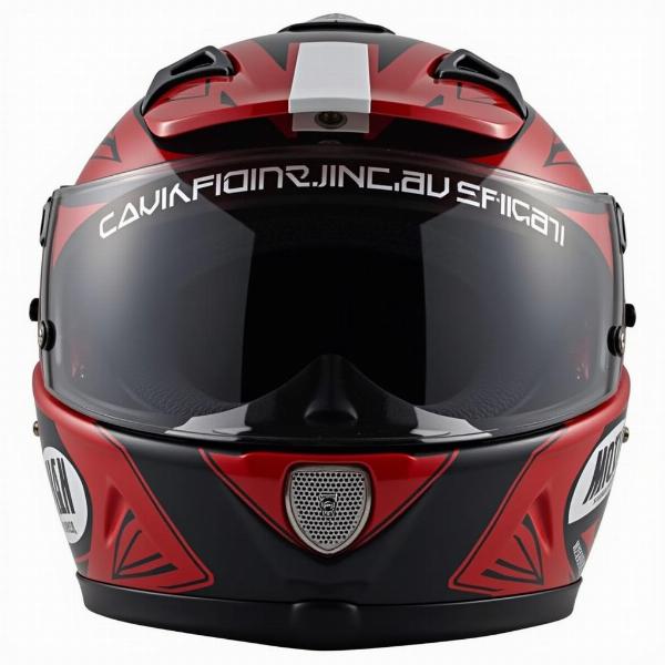 Casque motocross performant et ventilé