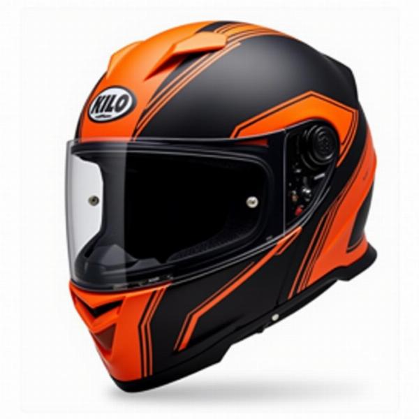 Casque moto design intégral