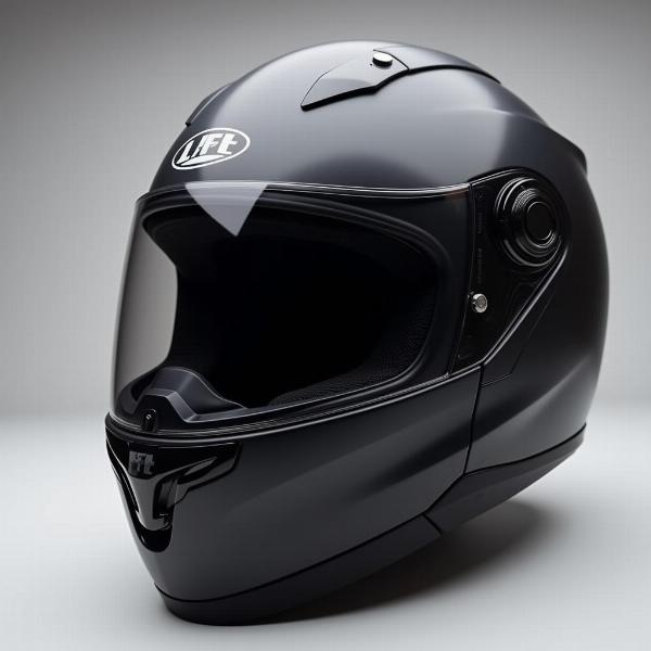 Casque moto français alliant sécurité et style.