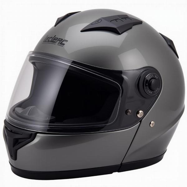 Casque moto Leclerc pour la route