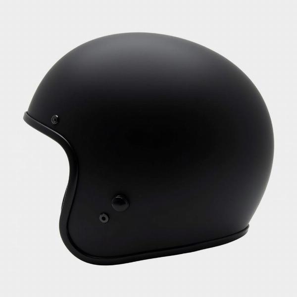 Casque Moto Noir Classique