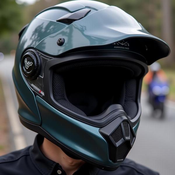 Casque moto obligatoire pour la protection