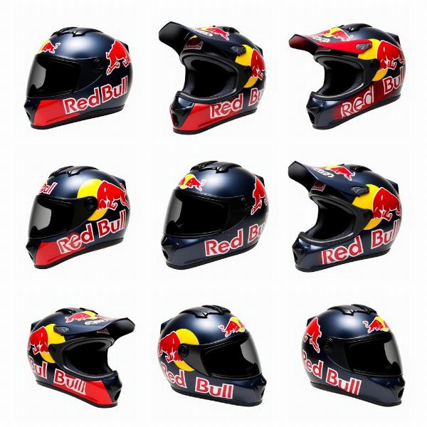 Casques Red Bull Différents Types Intégraux Jet Modulables