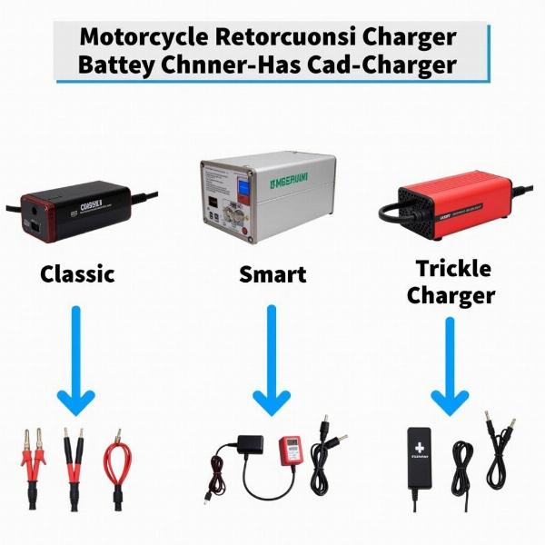 Types de chargeurs moto