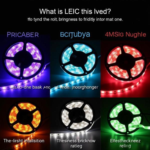 Choix des bandes LED moto : couleur et puissance