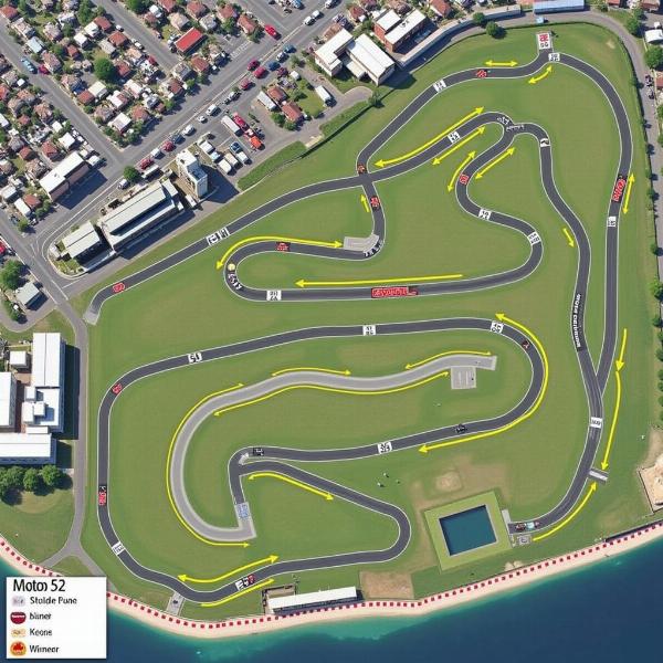 Circuit du Grand Prix Moto GP aujourd'hui