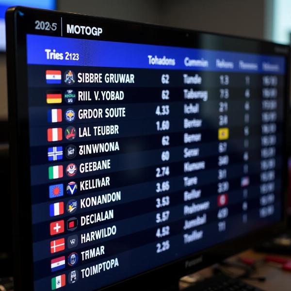 Classement des pilotes MotoGP 2023