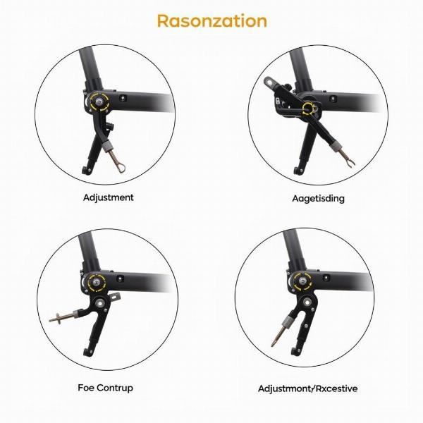 Réglage des commandes reculées