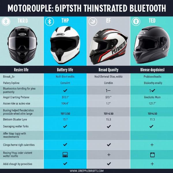 Comparatif casques moto bluetooth