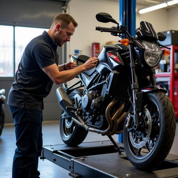 Centre agréé contrôle technique moto Morbihan