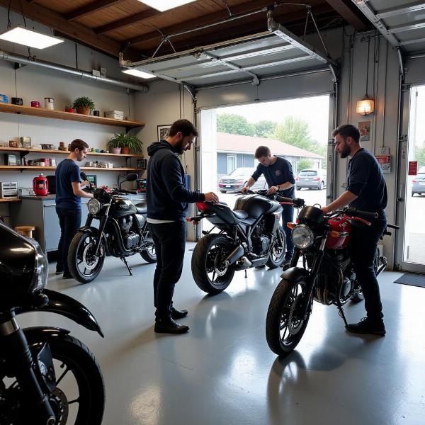 Atelier de réparation Cottard Moto Maromme