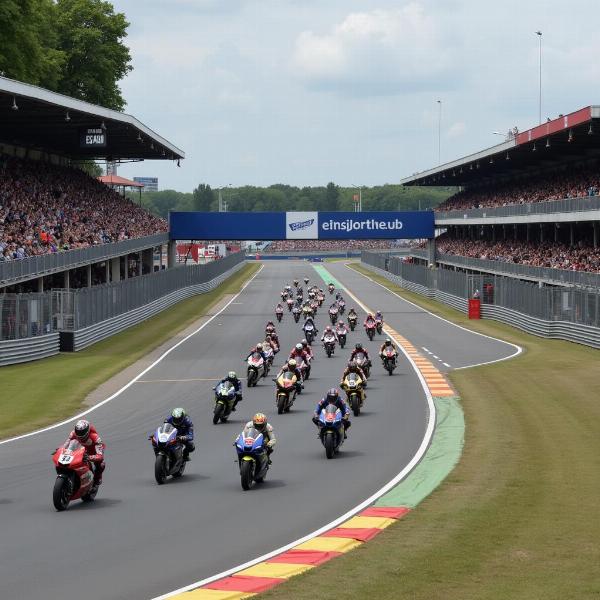 Départ des 24h du Mans Moto 2023