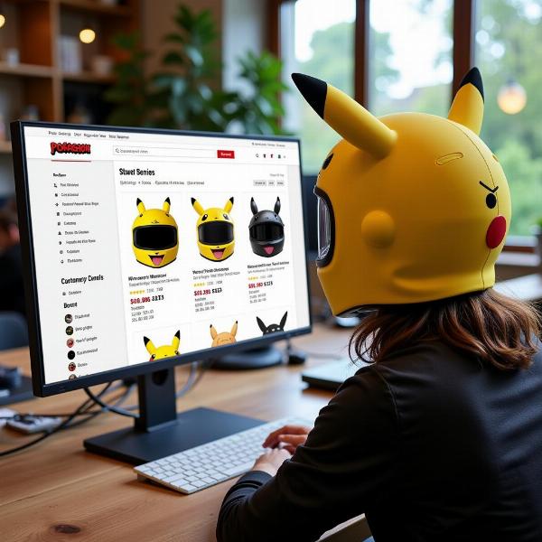 Acheter un couvre casque Pikachu en ligne