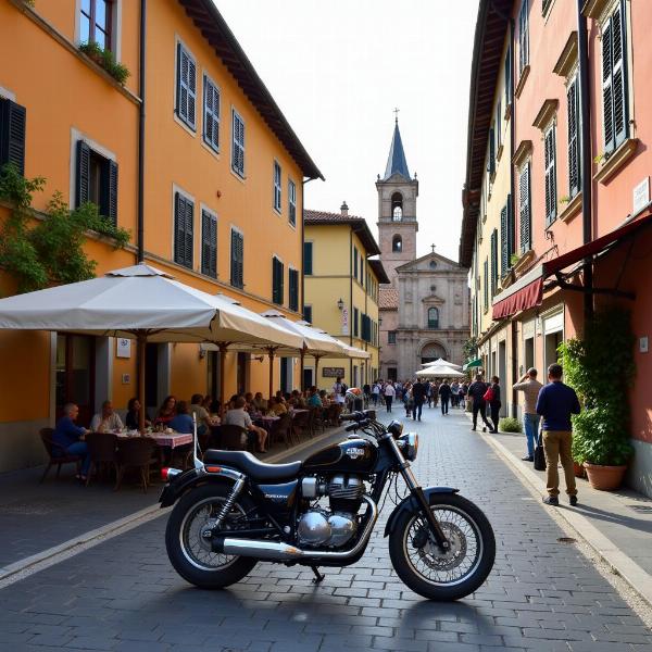 Découverte de la culture italienne à moto