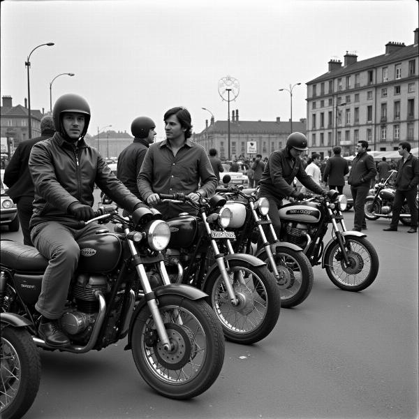 Culture Moto Années 70 France