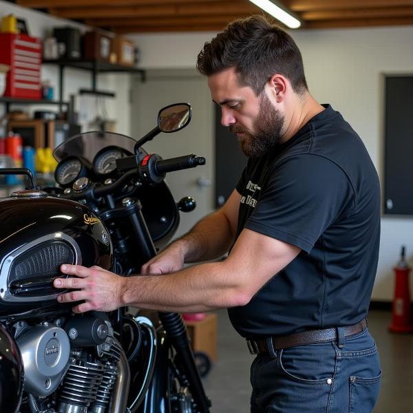 Entretien moto Lyon