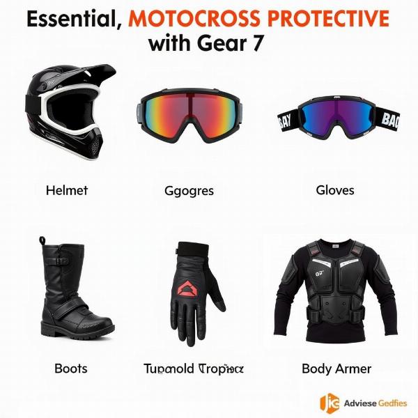 Équipement de protection pour le motocross