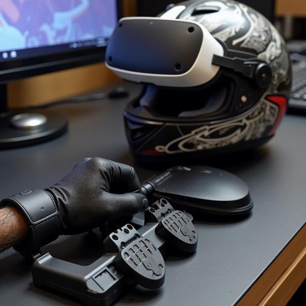 Equipements réalité virtuelle moto