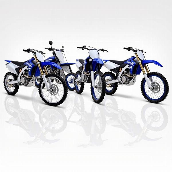 Gamme Yamaha YZ pour le motocross et l'enduro