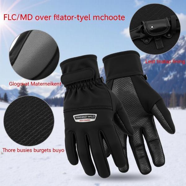 Gants moto homme homologué hiver