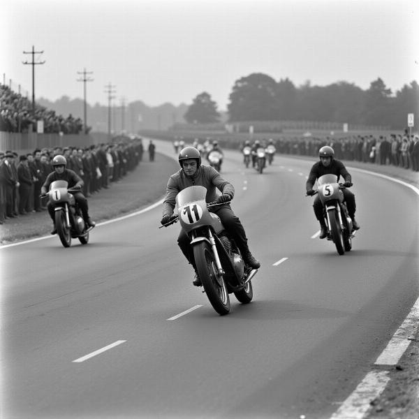 Histoire du Circuit du Mans pour les motos