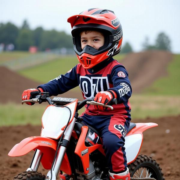 Équipement de sécurité essentiel pour l'initiation moto enfant