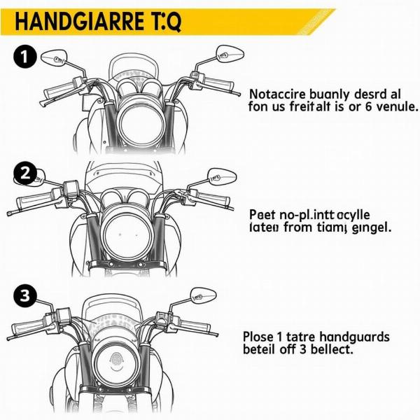 Installation des protège poignées moto : étapes et démonstration