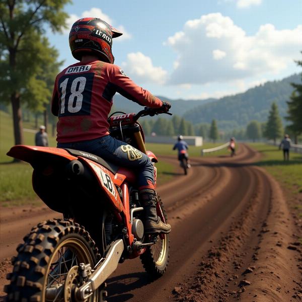 Simulation de Moto Cross sur PC