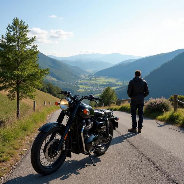 La vie de la moto en France: Une passion à travers les générations et les paysages.