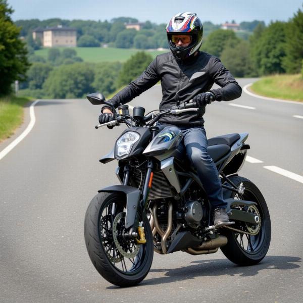 Essai routier d'une moto trouvée sur Le Bon Coin 41