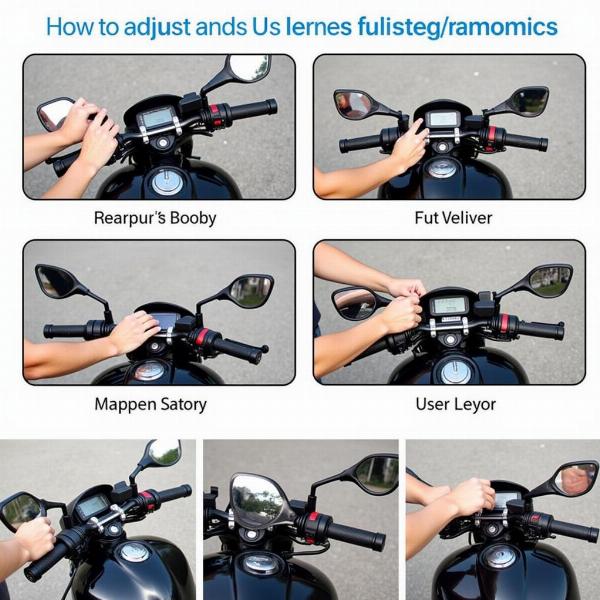 Réglage des leviers moto