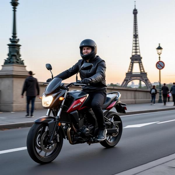 Location moto 125 Paris