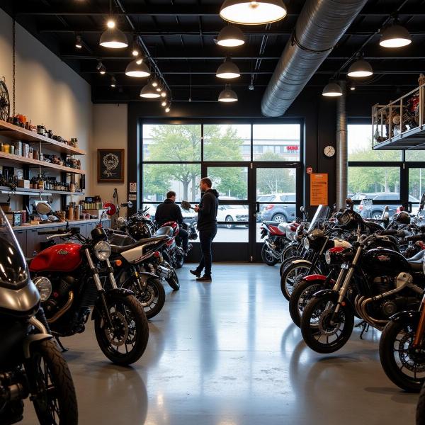 Atelier Louis Moto en Allemagne