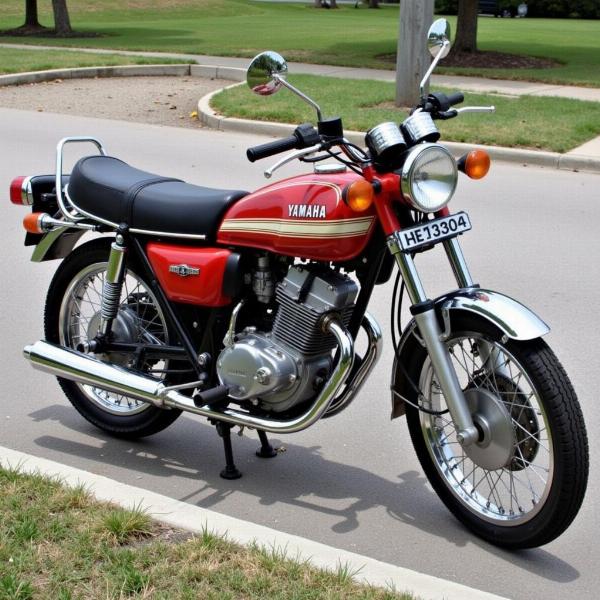 Moto 125 des années 70-80 d'occasion : Yamaha RD125LC