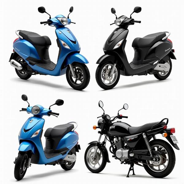 Types de motos 50cc neuves: Scooter, Mécaboîte, Roadster