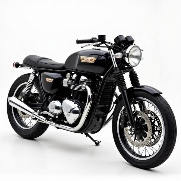 Moto Café Racer Triumph Classique