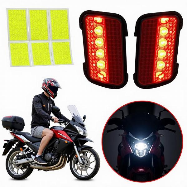 Moto Équipée Kit Sécurité