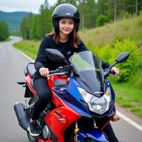 Moto pour fille débutante 125cc