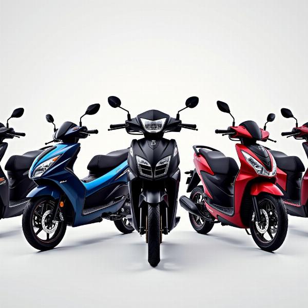 Gamme complète de motos SYM