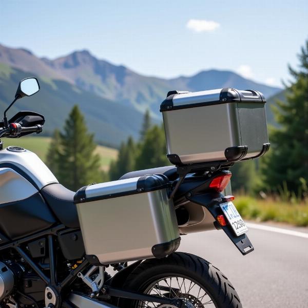 Panniers rigides BMW pour la route