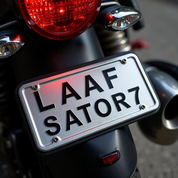 Plaque moto anti radar : Comment ça marche ?