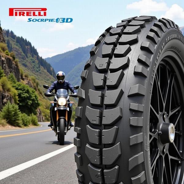 Pneu Pirelli Scorpion Trail II pour moto trail