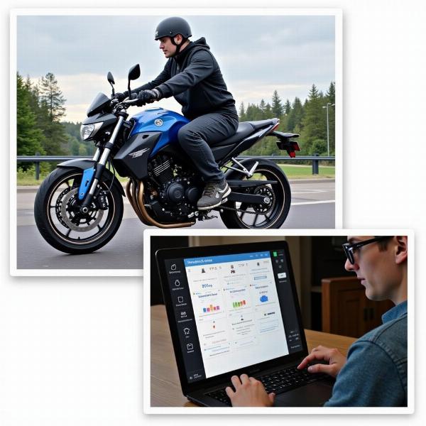 Préparation au code et à la conduite moto