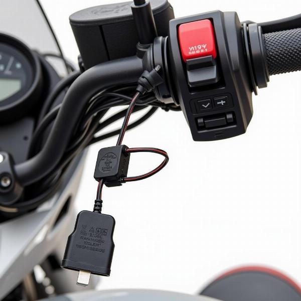 Fonctionnement d'une prise 12V moto