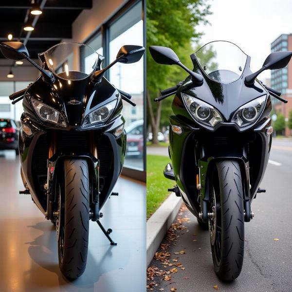 Prix Moto Ninja Neuve vs Occasion