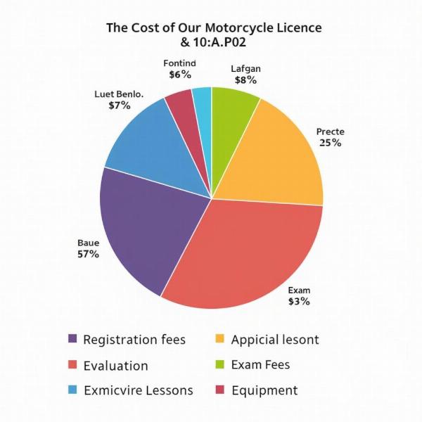 Prix permis moto décomposé