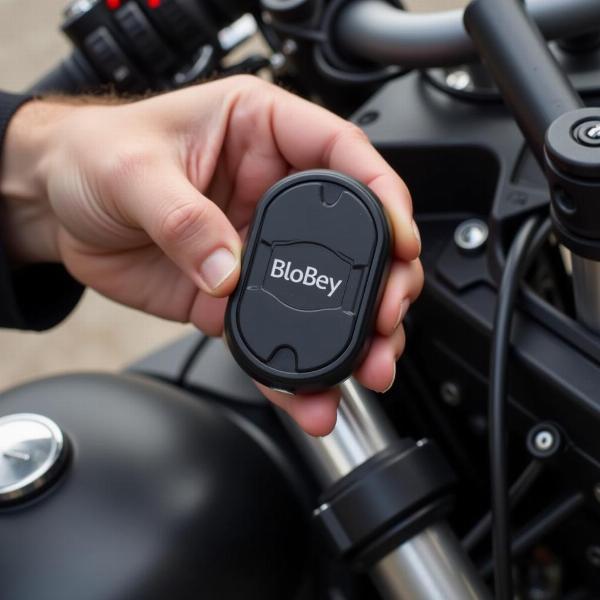 Puce GPS pour la sécurité de la moto